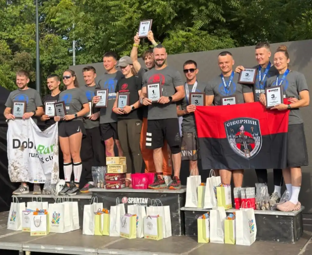 Сумська команда «Добромарафонці» виборола срібло на Spartan Race Ukraine