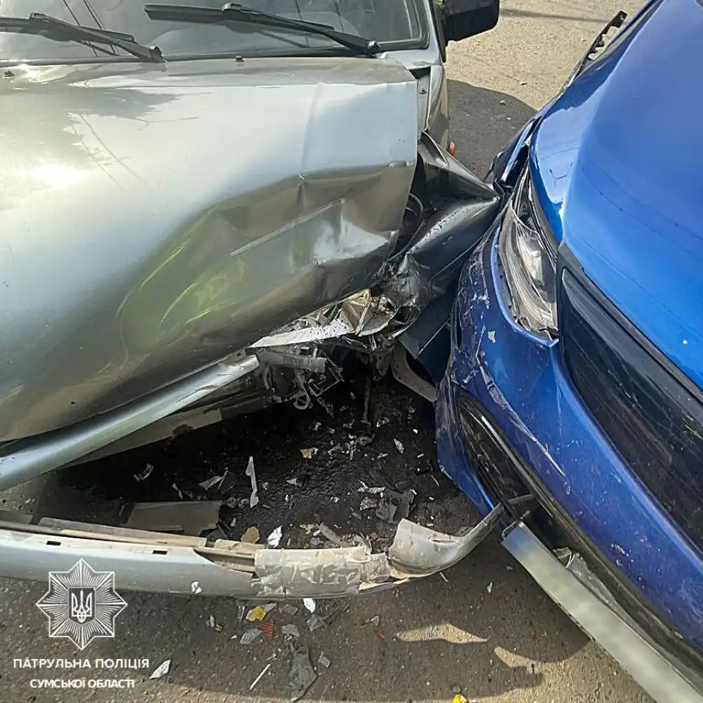 На проспекті Шевченка в Сумах у ДТП постраждали дві жінки
