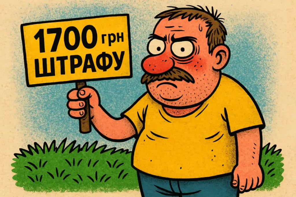У Тростянці чоловіка оштрафували за непристойну поведінку в котедж-парку
