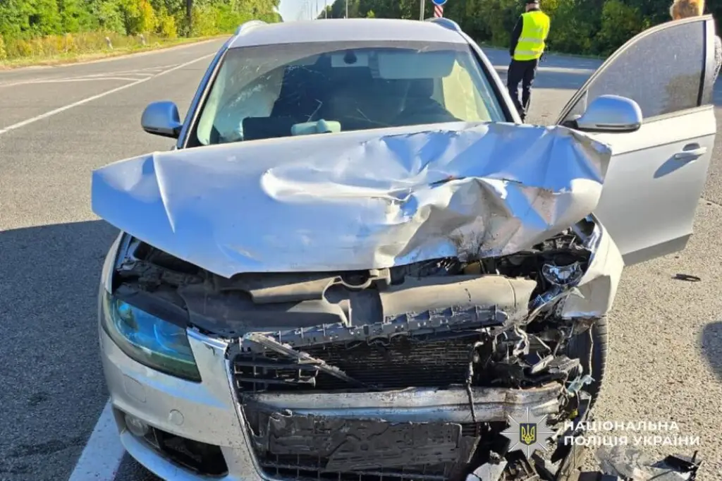 На Сумщині внаслідок ДТП біля села Сад постраждав чоловік