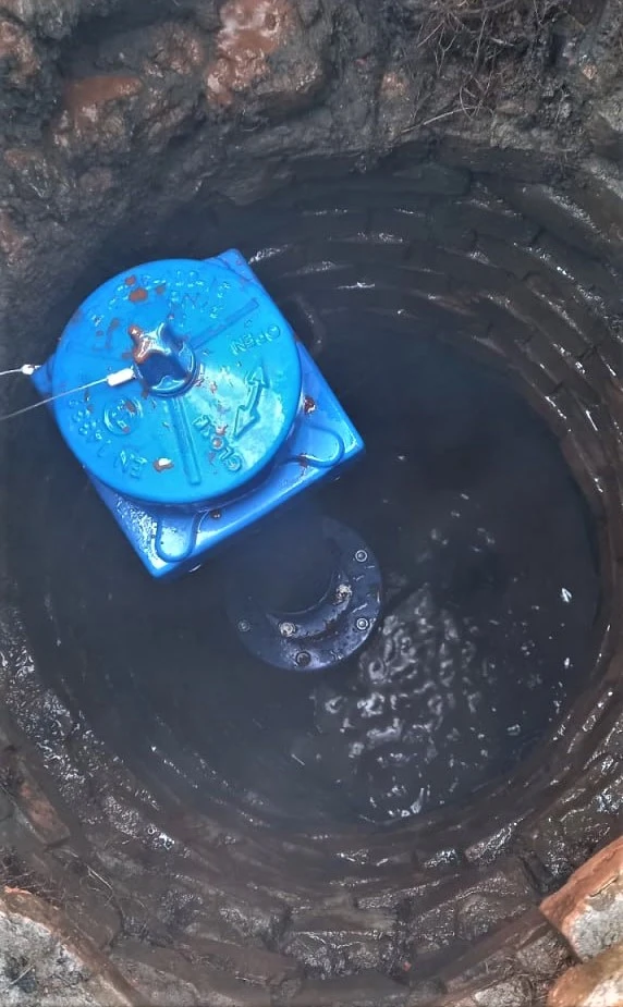 У Сумах водоканалівці відновили ділянку водогону та пожежний гідрант на вулиці Айвазовського