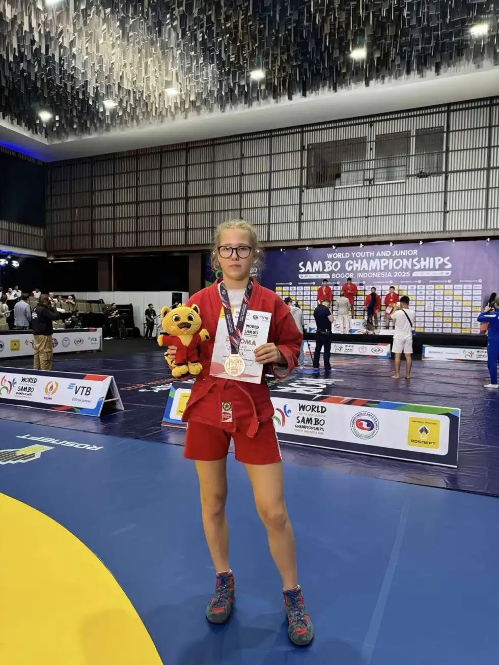 Сум’янка Ліля Язикова виборола «бронзу» молодіжного чемпіонату світу з самбо