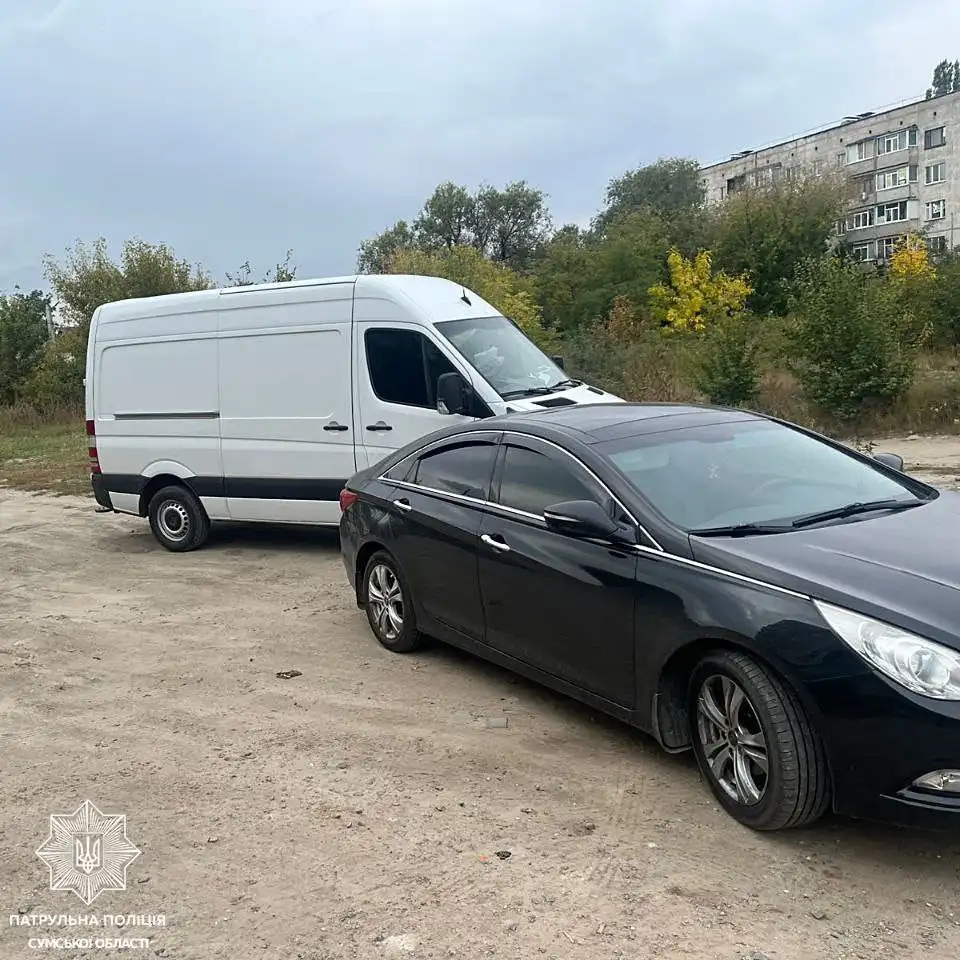 У Сумах на вулиці Холодноярської сталася ДТП за участю Hyundai та Mercedes