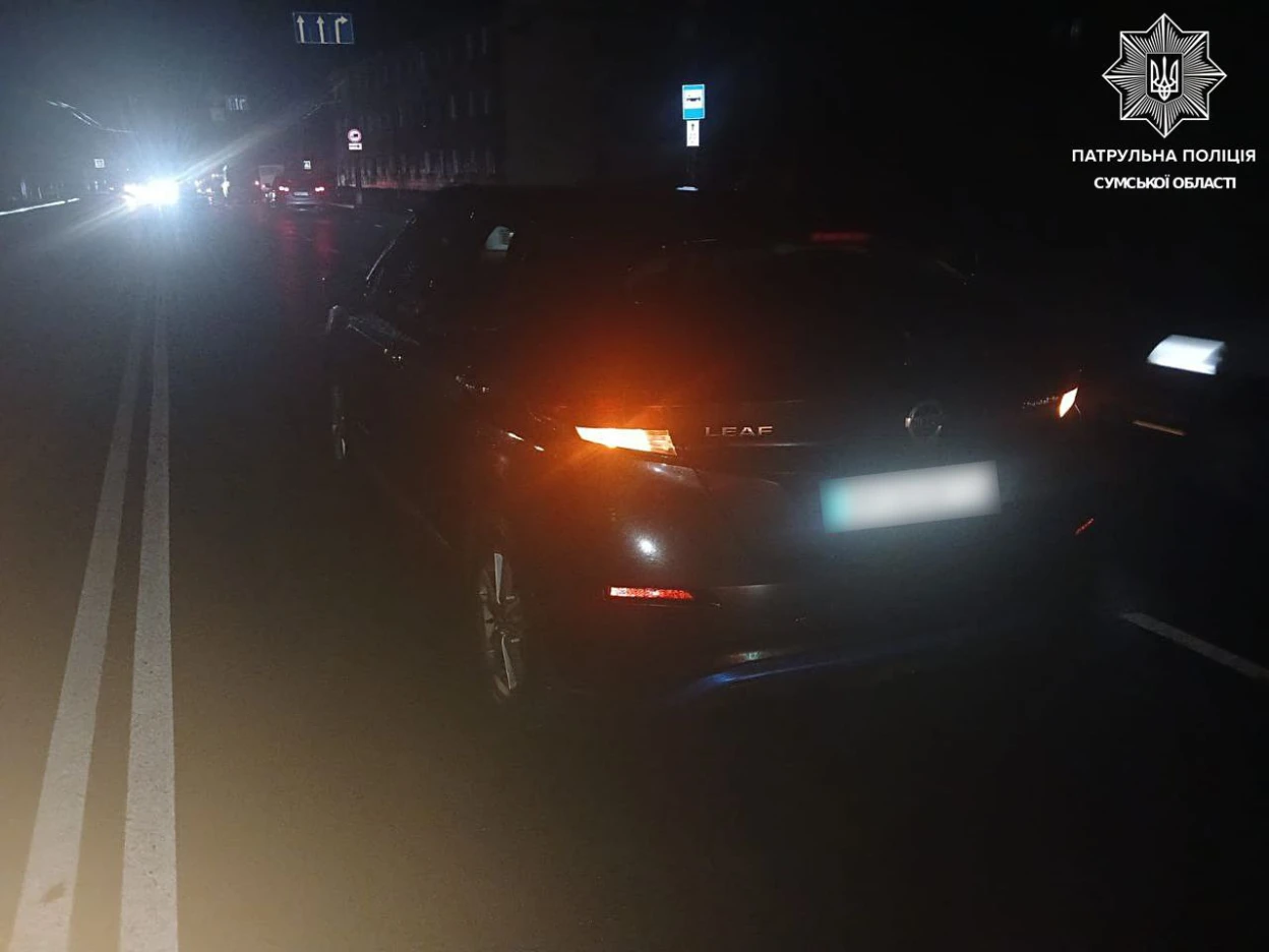 У Сумах через недотримання дистанції сталася ДТП за участі трьох автомобілів