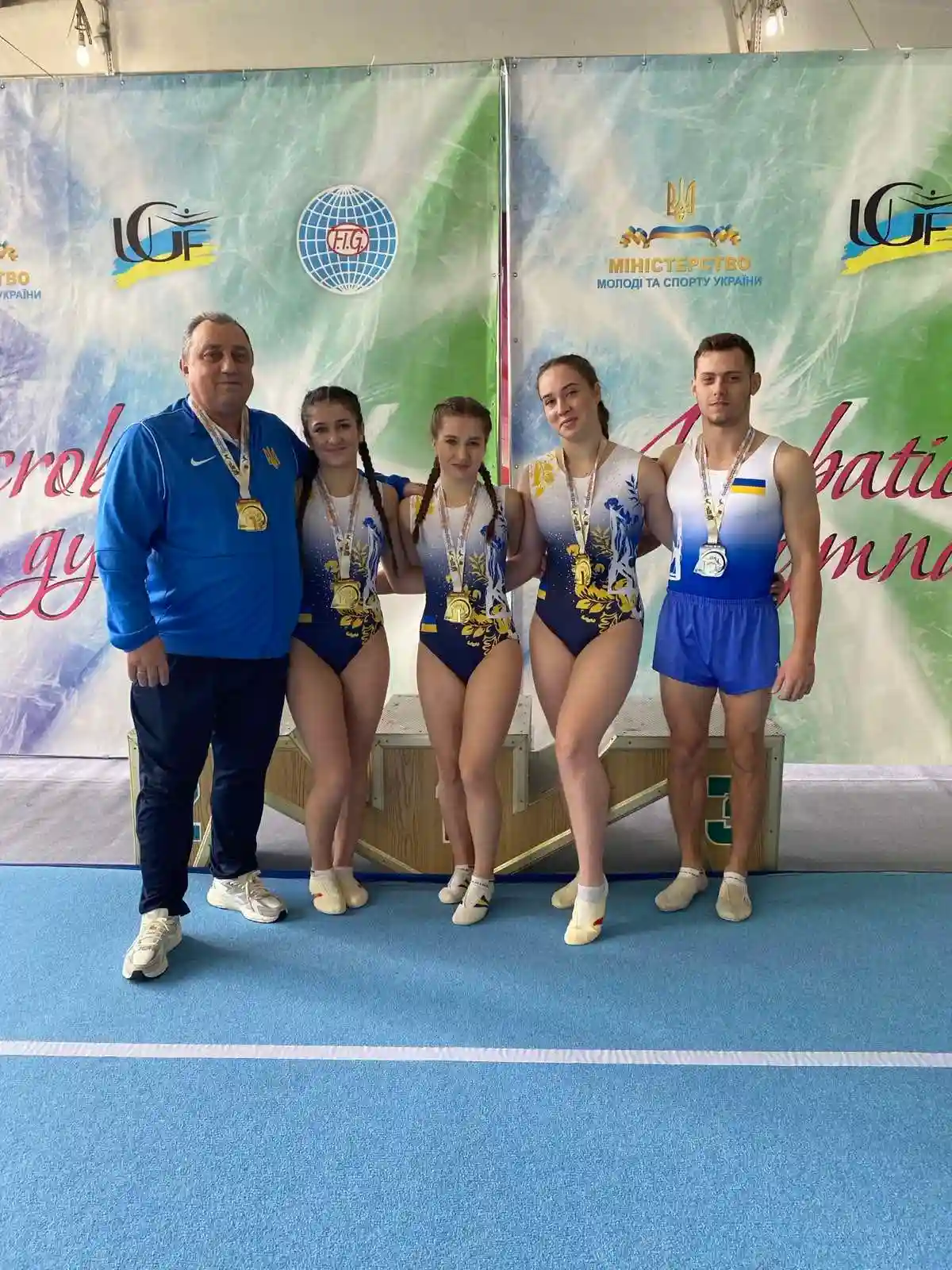 Троє спортсменів із Сумщини увійшли до складу збірної України на чемпіонат світу зі стрибків на акробатичній доріжці