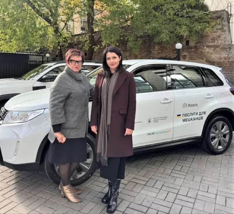 Сумська громада отримала новий автомобіль та обладнання для мобільних адмінпослуг