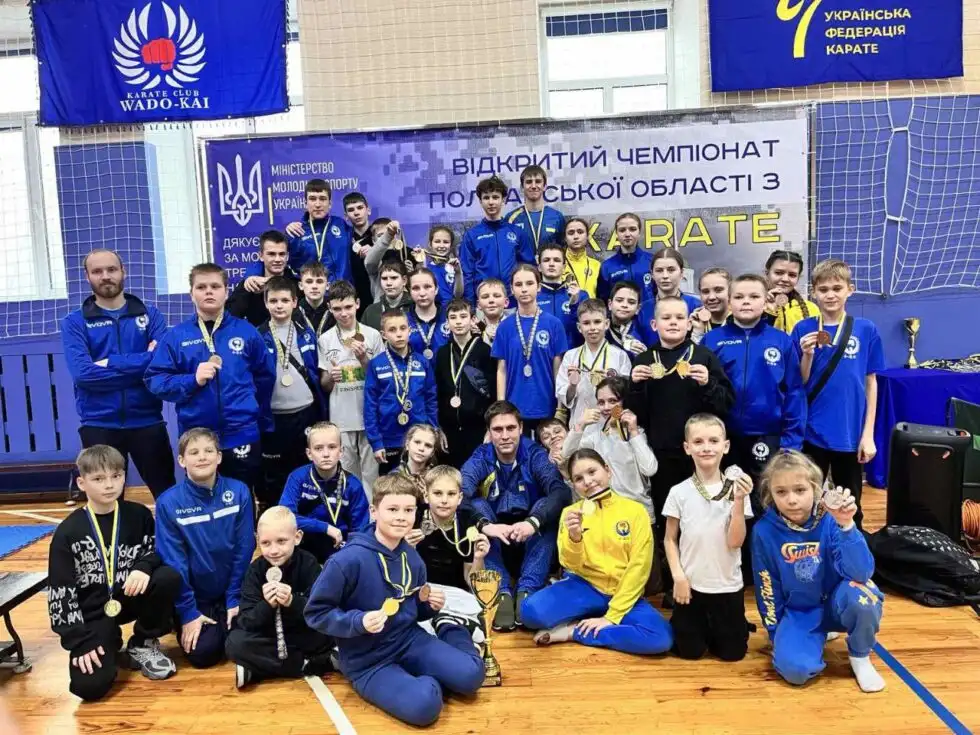 Сумський клуб «Вадо-Кай» тріумфував на чемпіонаті Полтавщини з карате