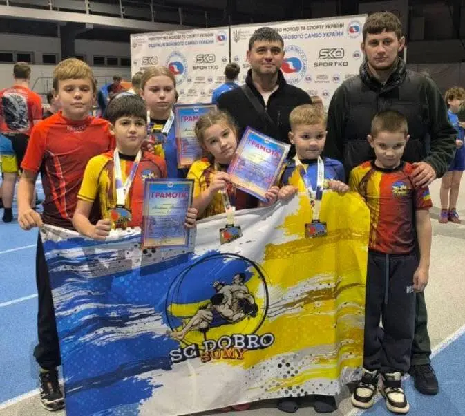Сумські спортсмени успішно виступили на чемпіонаті України з бойового самбо