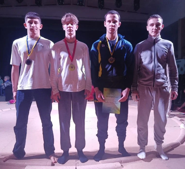 Сумські спортсмени здобули медалі на Кубку України з сумо