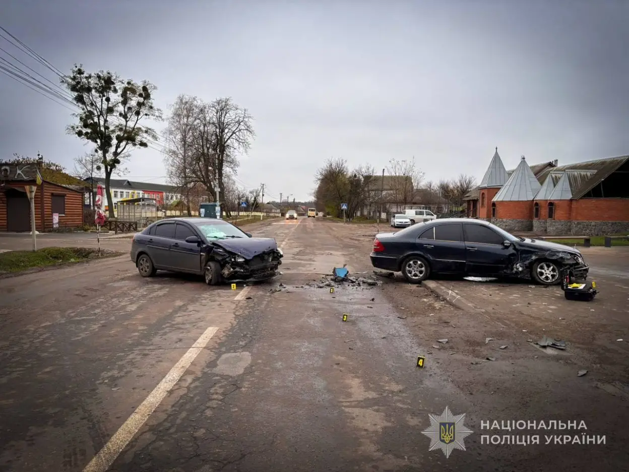 В Охтирському районі в ДТП травмовано водія