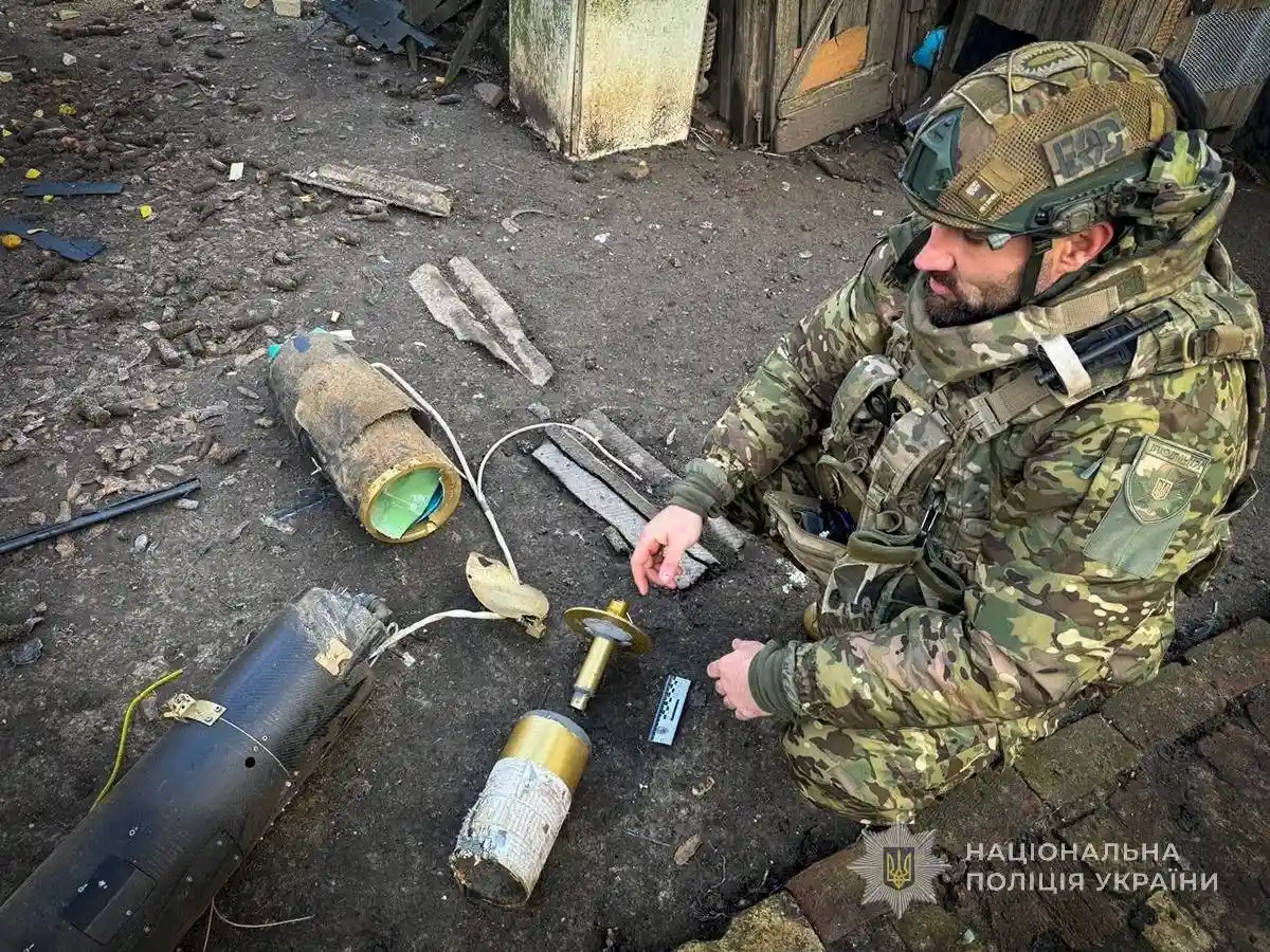 В Сумському районі дрон не здетонував після падіння на подвір’я