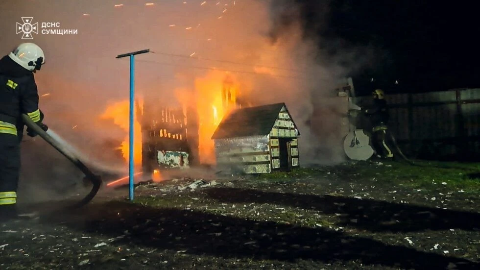 На Сумщині рятувальники тричі ліквідували загоряння в житлових будинках