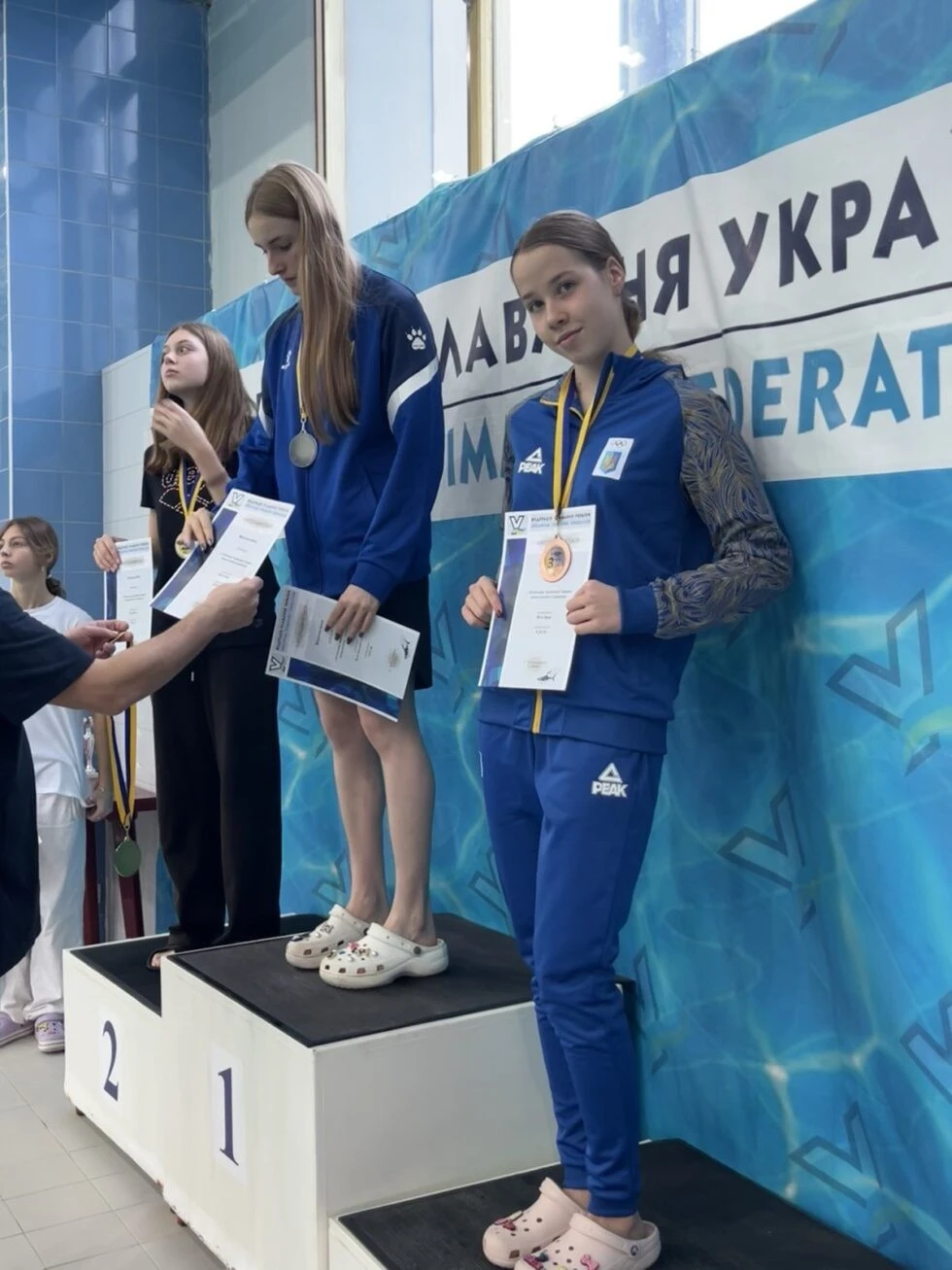 Софія Балюра з Сум здобула бронзову медаль на чемпіонаті України з плавання
