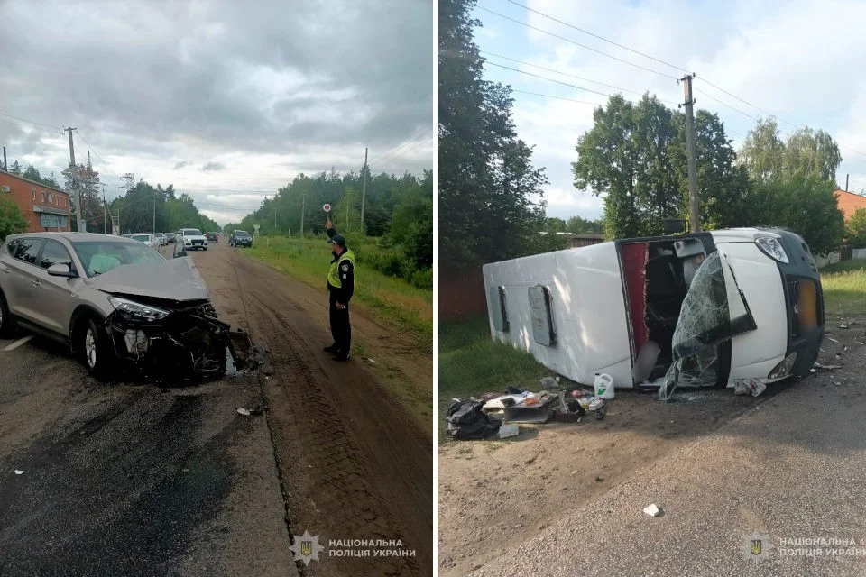 Суд в Охтирці виніс вирок водійці, що спричинила ДТП з перекиданням маршрутки
