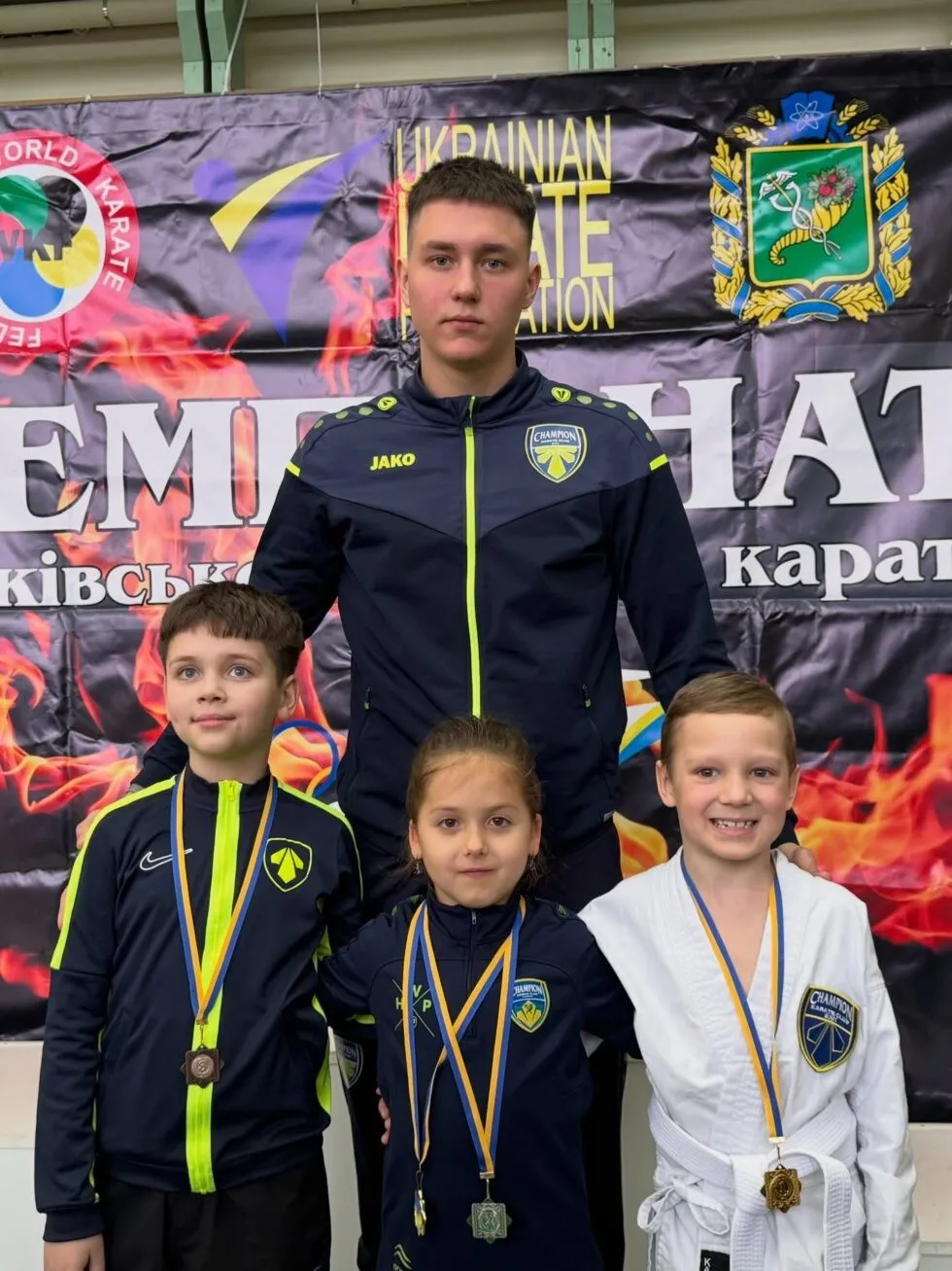 Каратисти з Сум здобули перемоги на чемпіонаті Харківщини