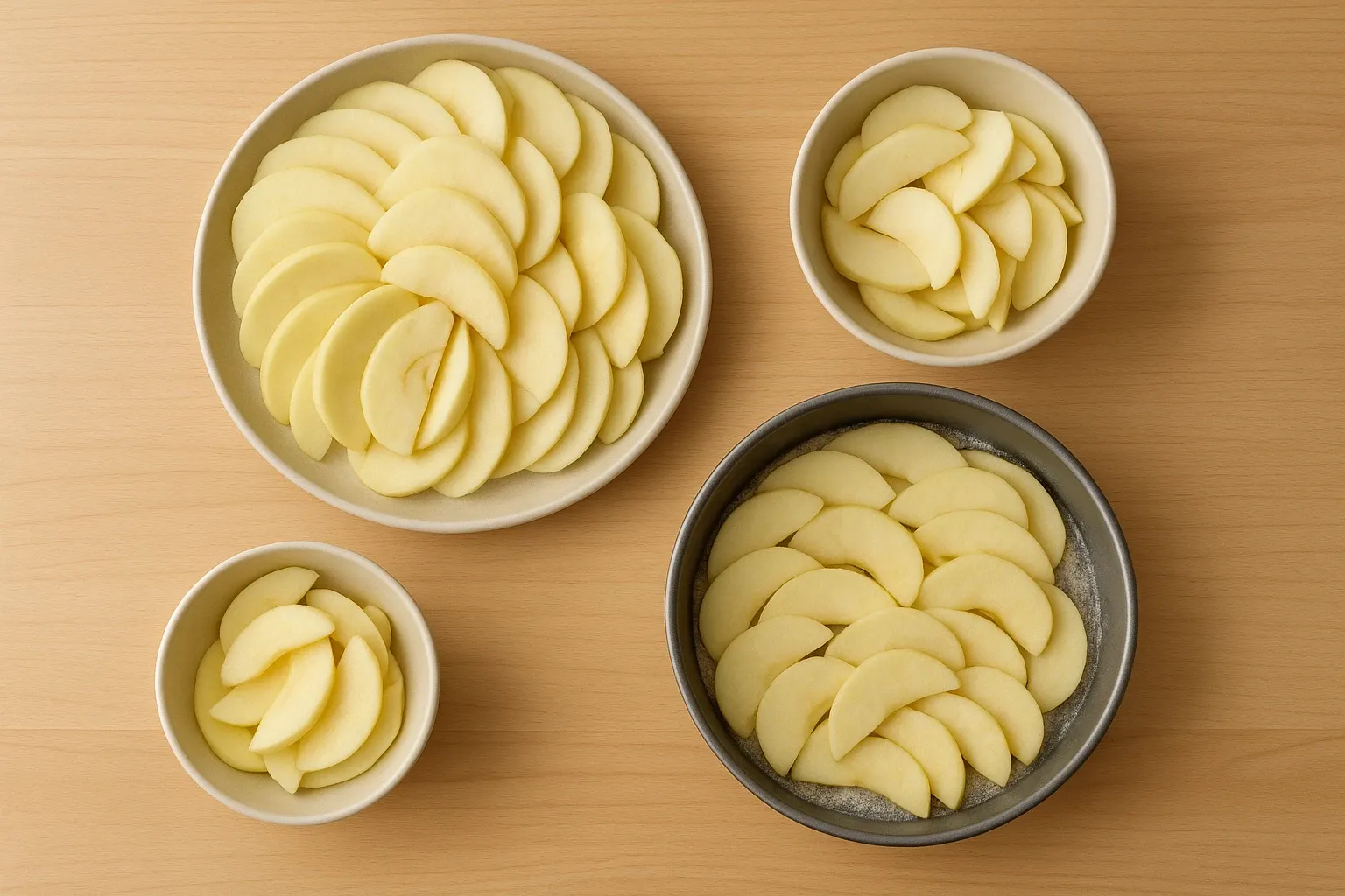 Рецепт шарлотки з яблуками