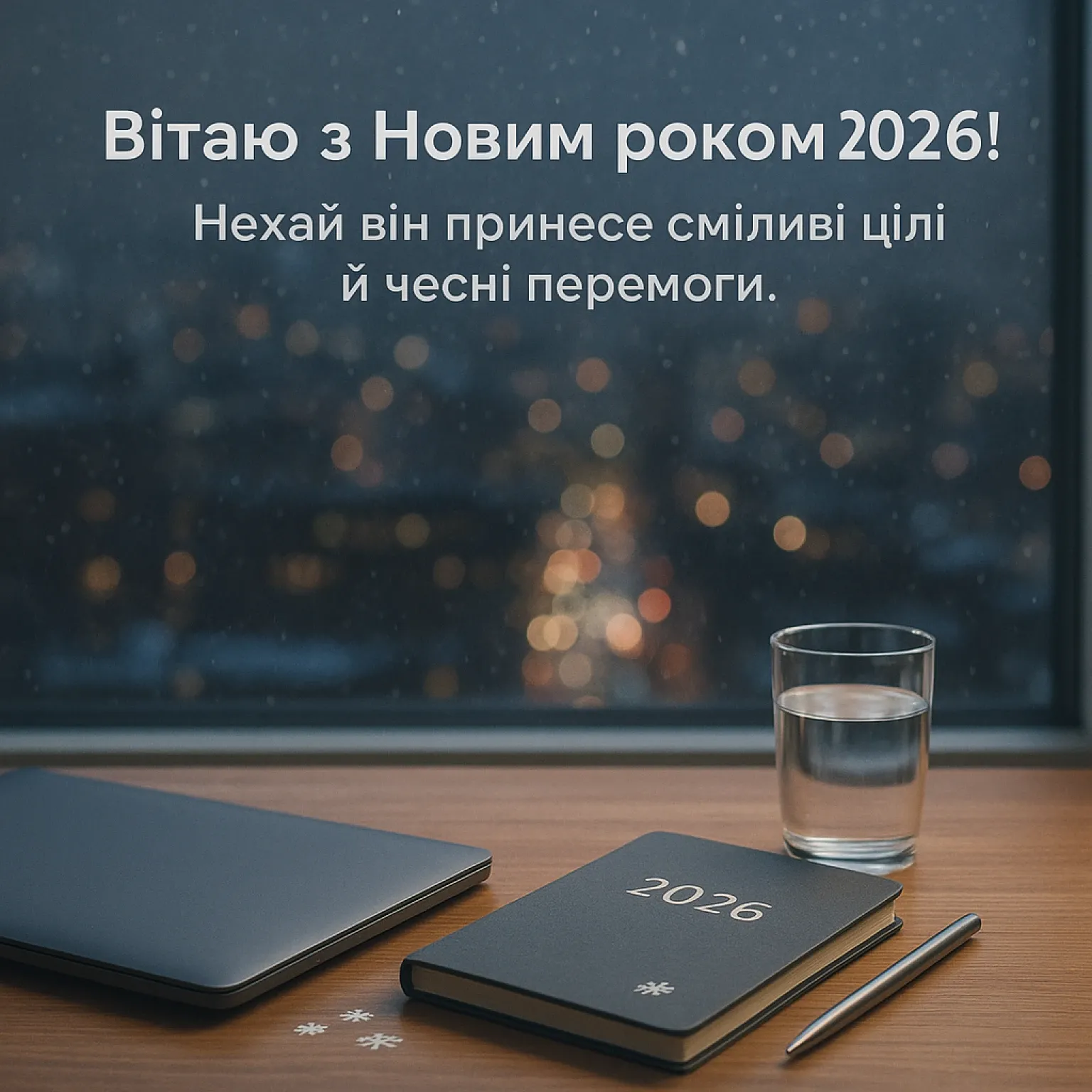 Привітання з Новим роком 2026 своїми словами