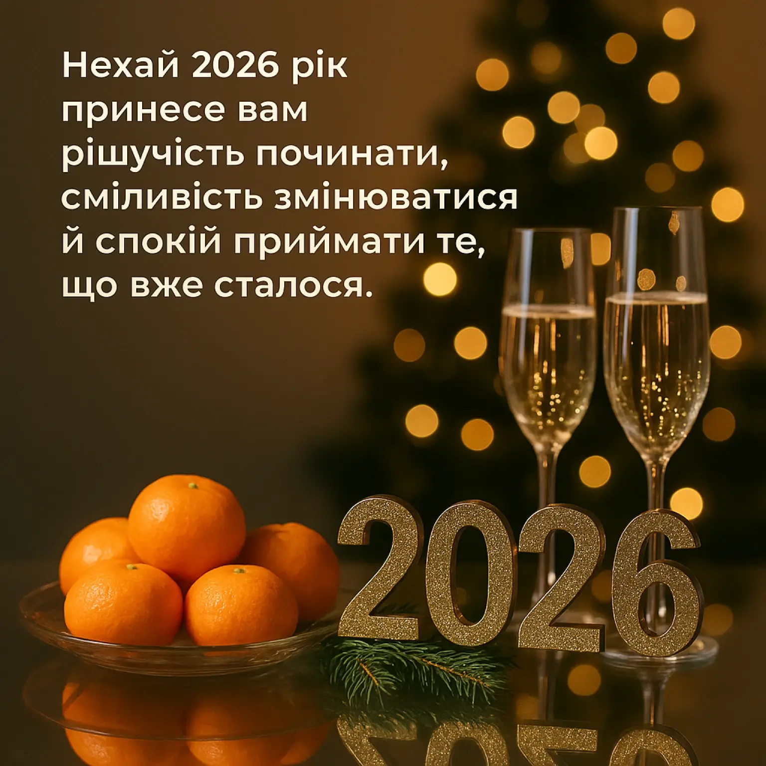 Привітання з Новим роком 2026 своїми словами