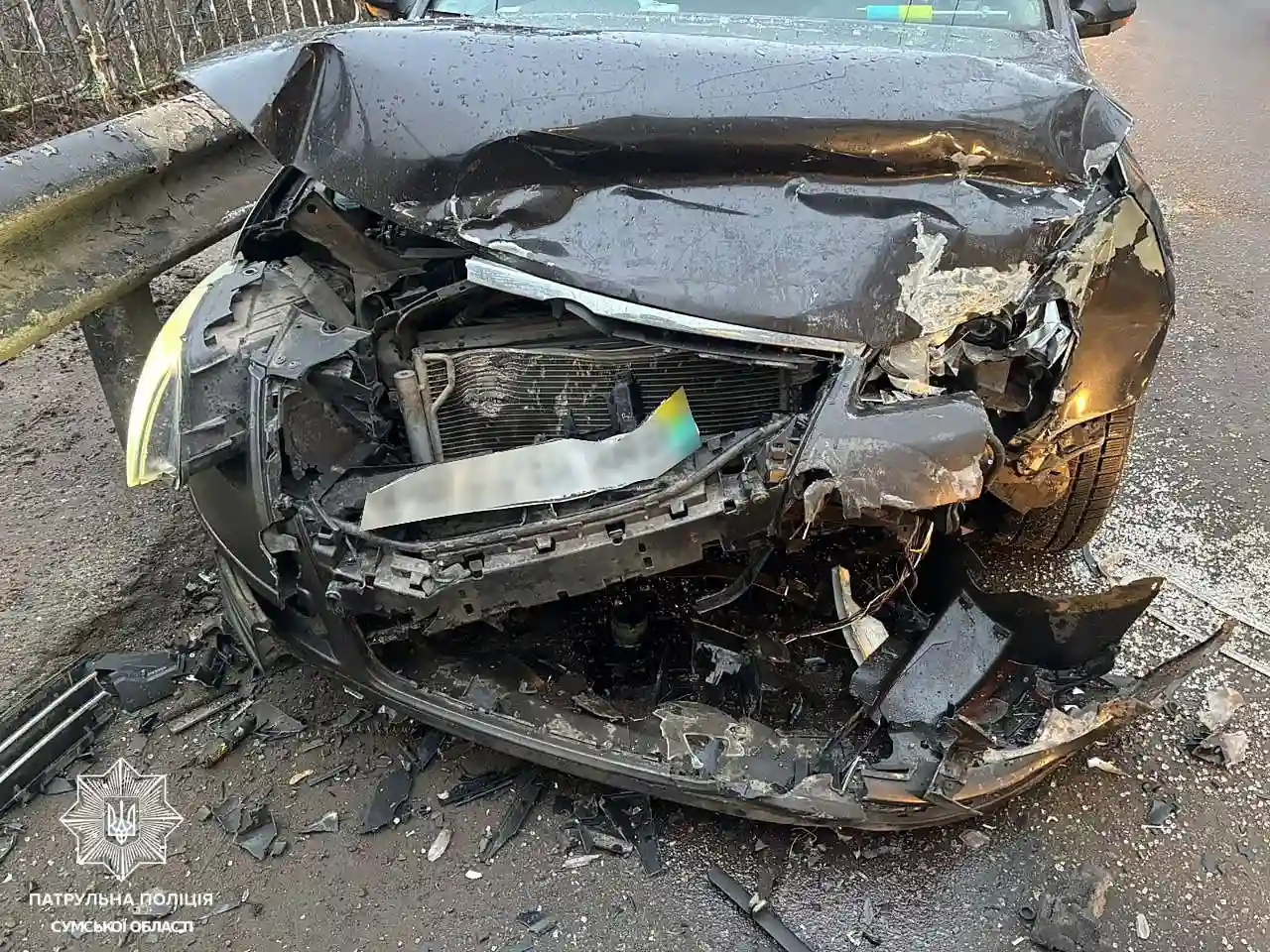 Аварія у Сумах: постраждав водій, винуватець ДТП
