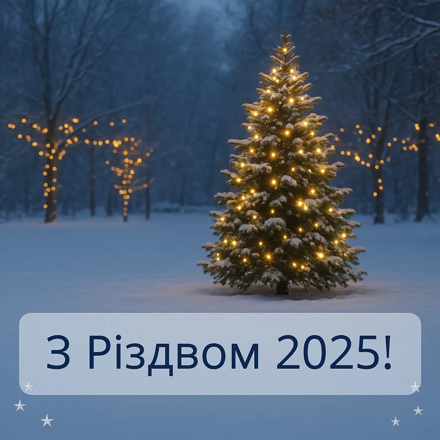 привітання з різдвом 2025