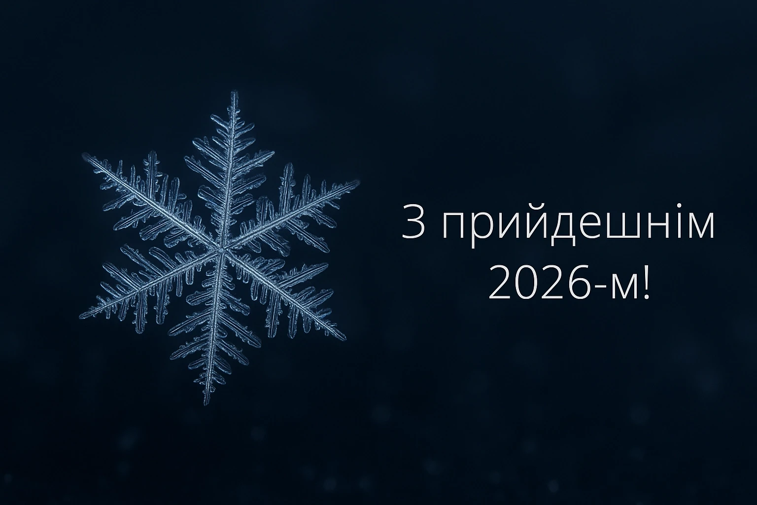привітання з прийдешнім новим роком 2026