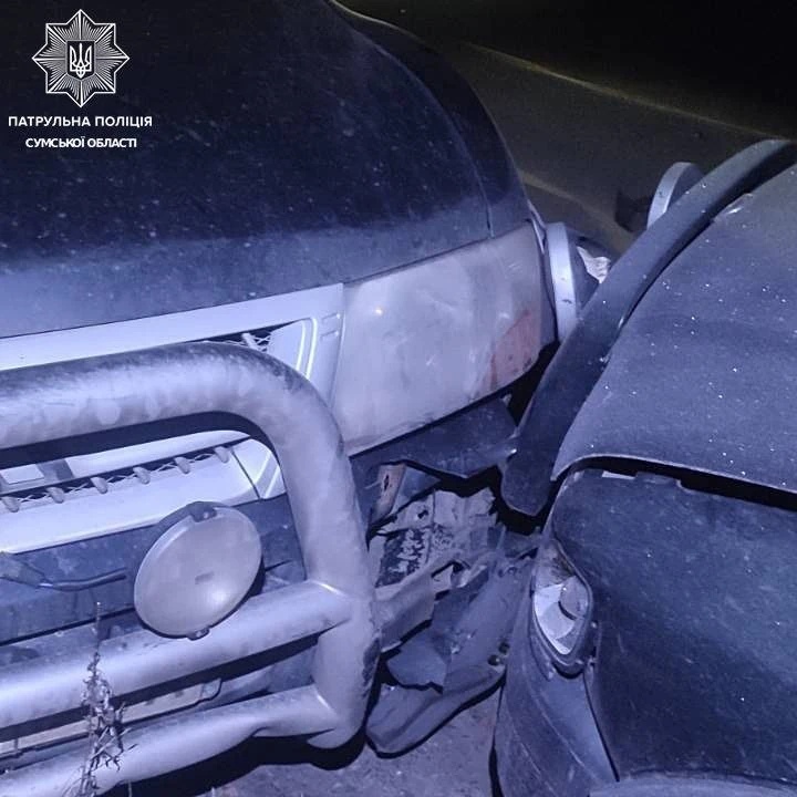 П’яний водій спричинив потрійну ДТП у Сумах