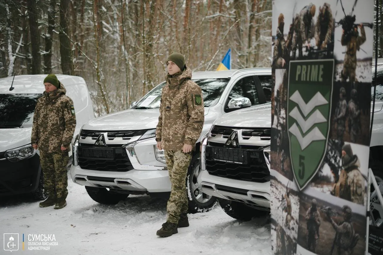 Прикордонники на Сумщині отримали нову техніку для роботи підрозділів БпЛА