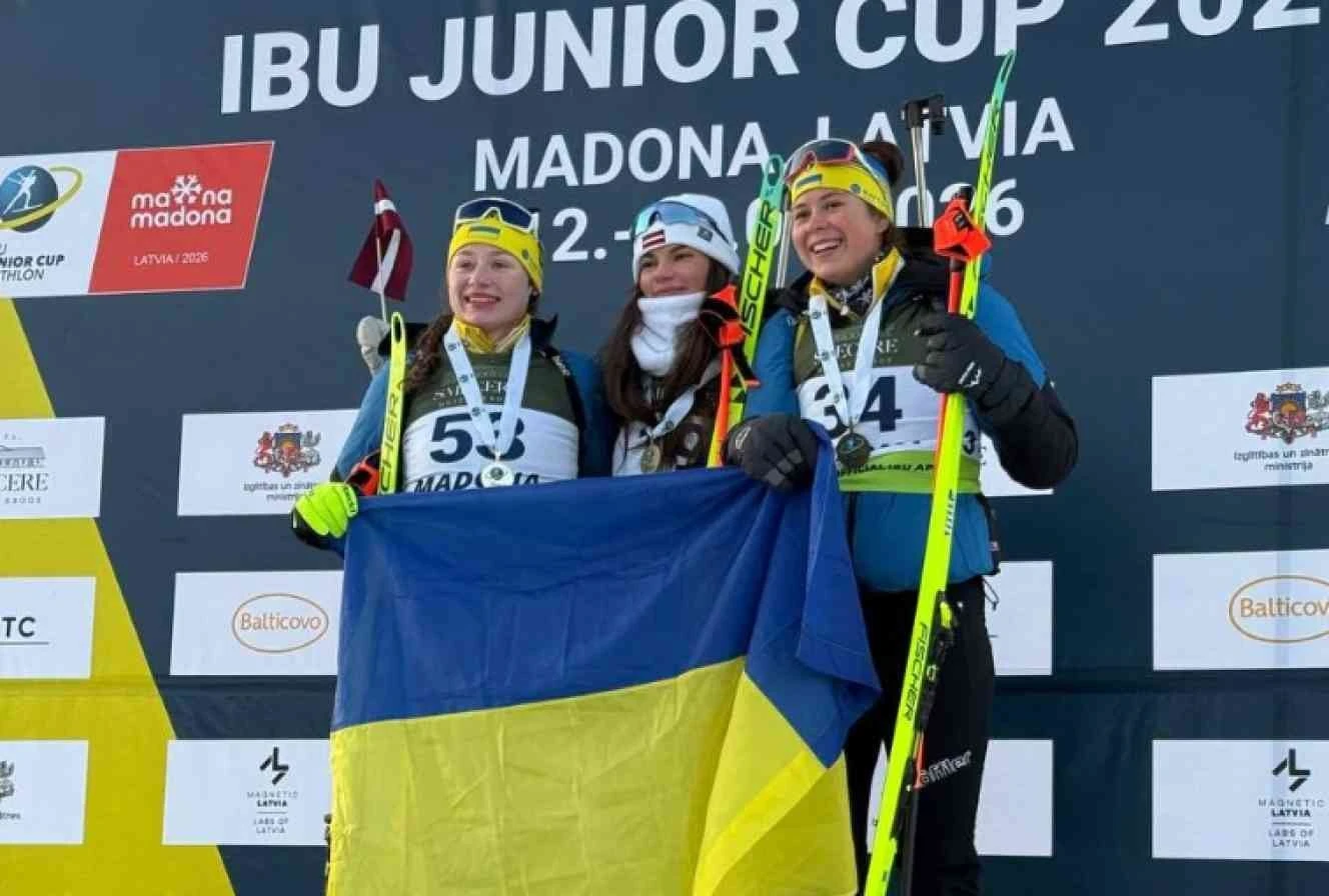 Юніорський Кубок світу з біатлону: українки з медалями у Мадоні