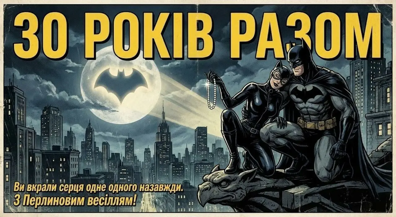 Зворушливі привітання для 30 років подружнього життя