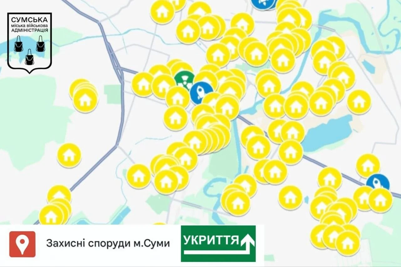 Суми протидіють блекаутам: у місті масово відкривають пункти незламності