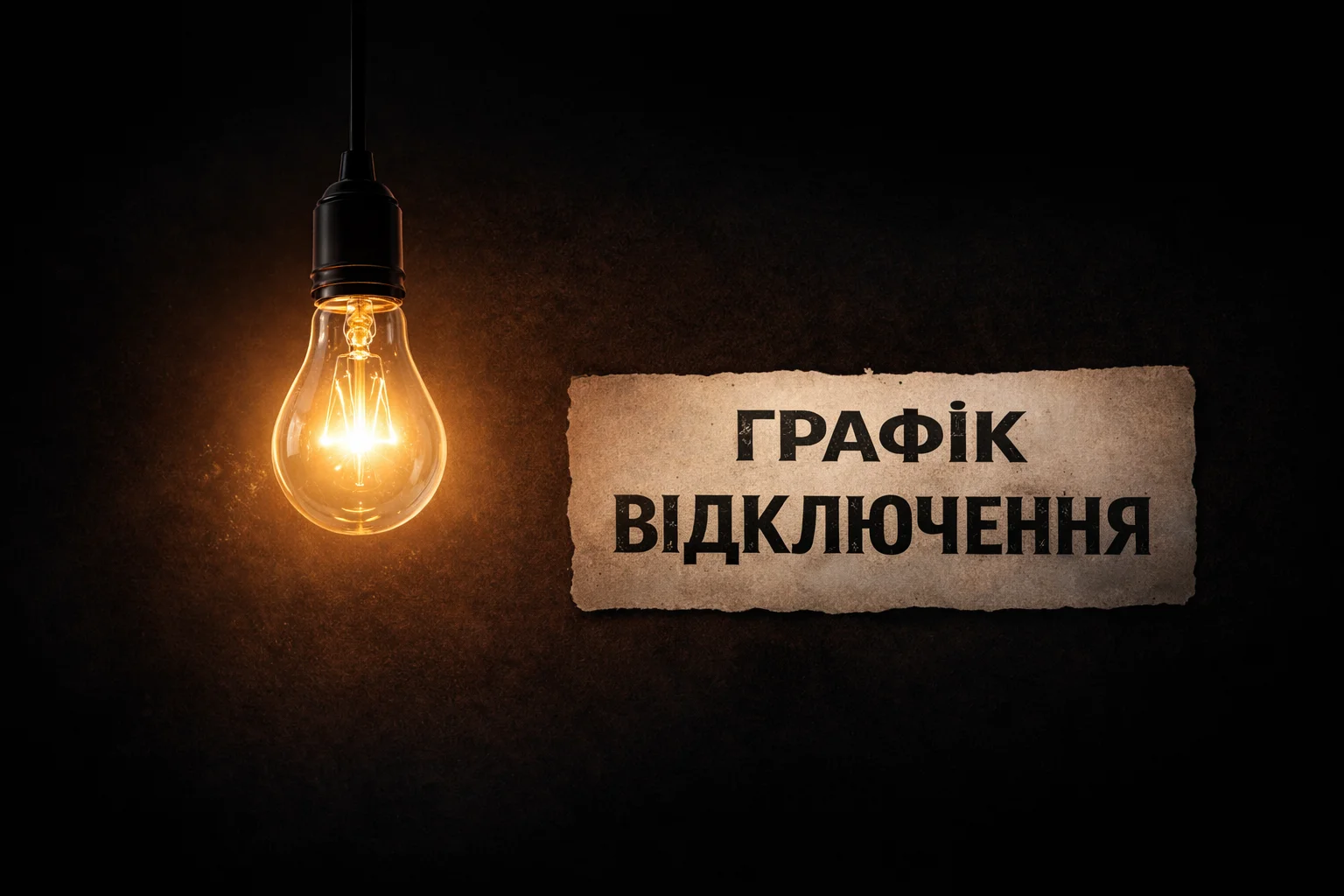 Графік відключення світла у Сумах та області на 17 лютого