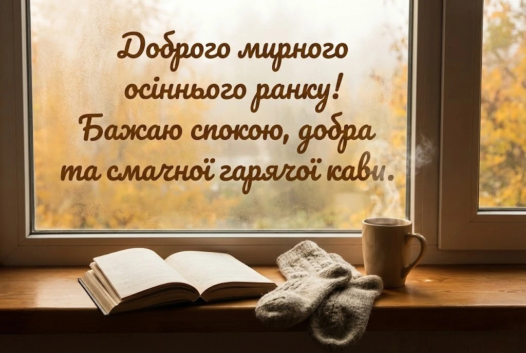 Доброго мирного осіннього ранку з найкращими картинками та душевними листівками для гарного настрою
