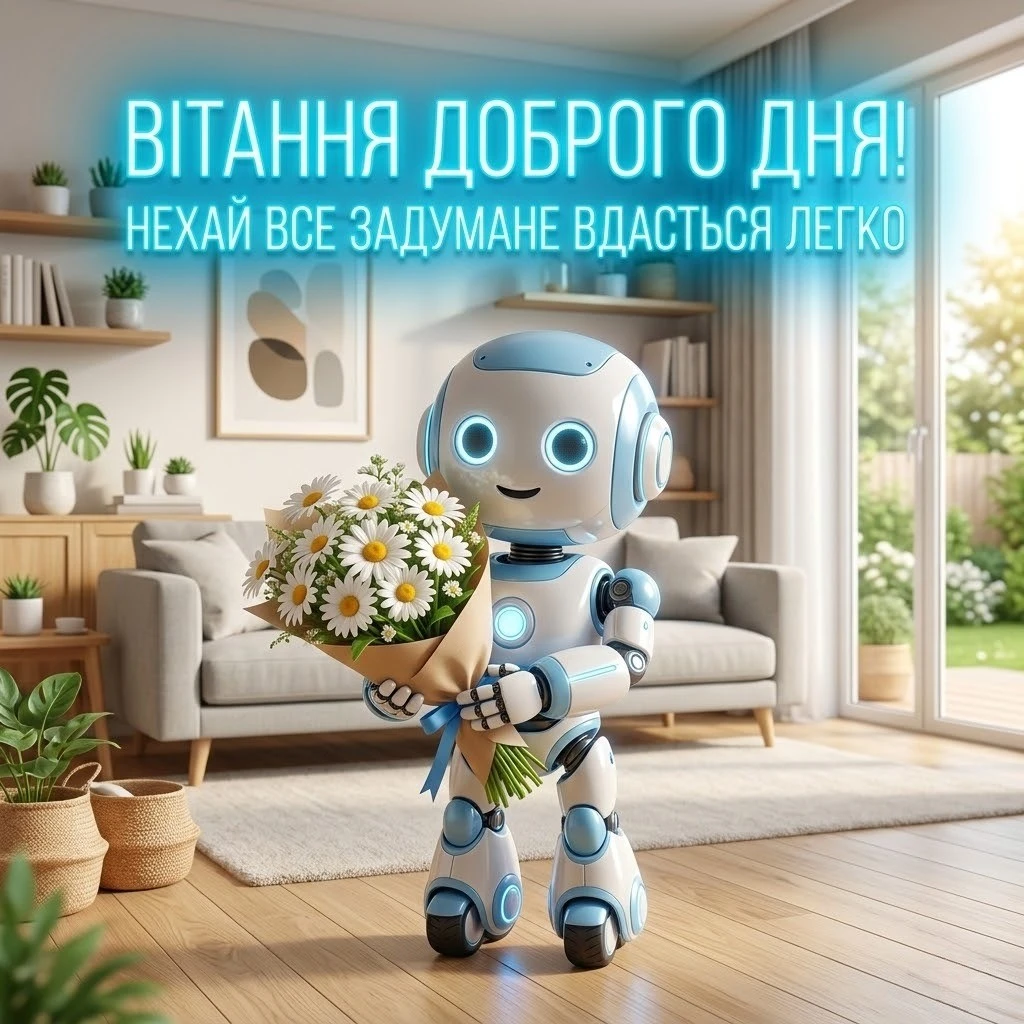 Найкращі вітання доброго дня українською: гарні картинки та душевні листівки