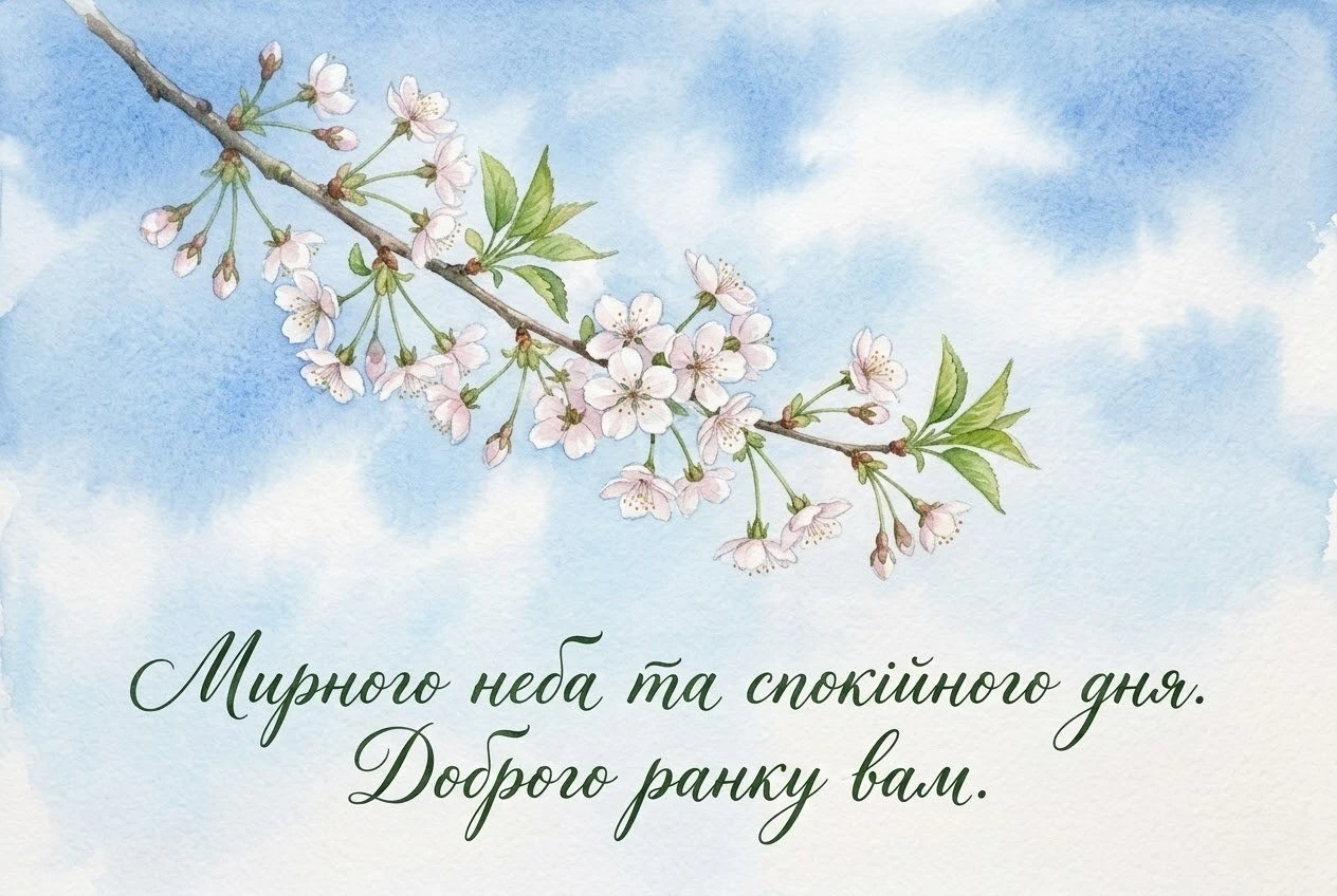 Доброго ранку та чудового дня: картинки з теплими побажаннями для близьких