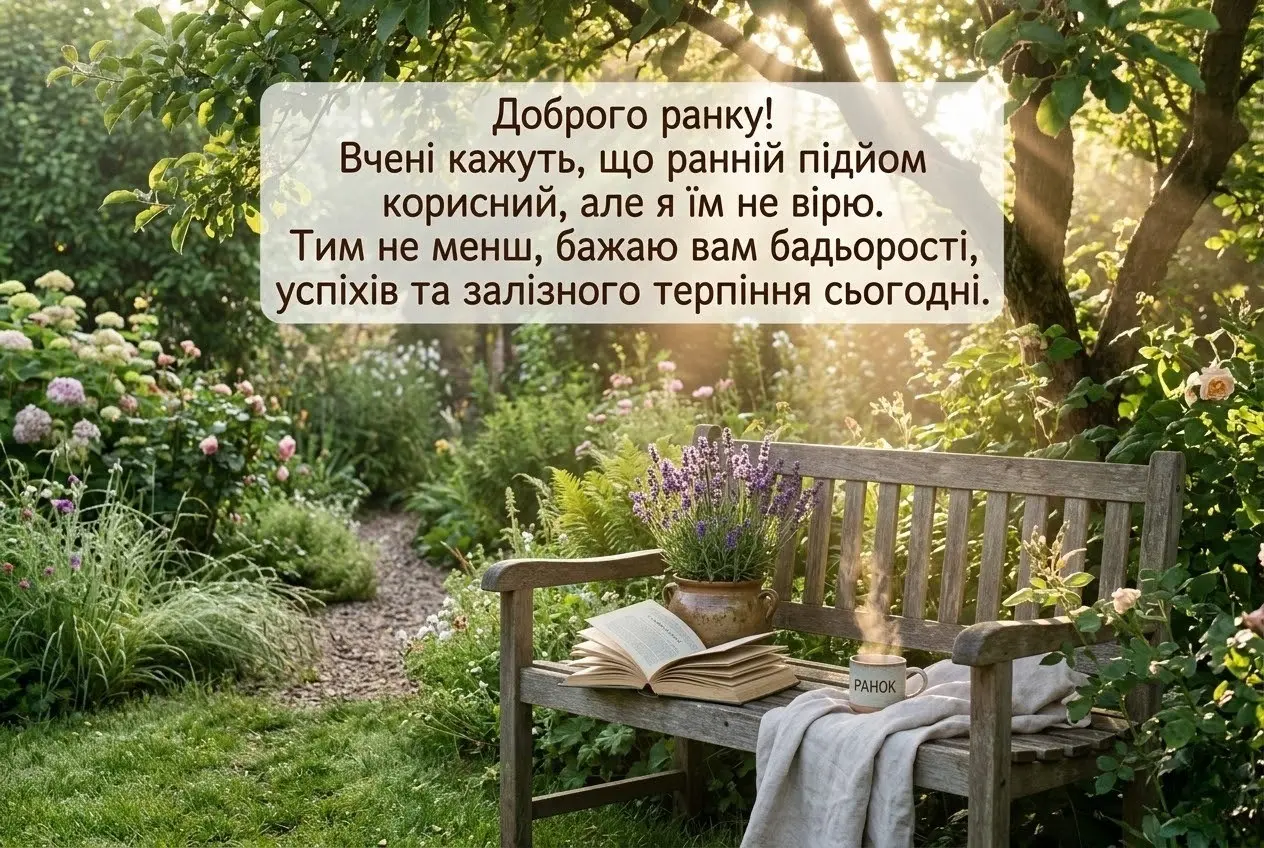 Доброго ранку та чудового дня: картинки з теплими побажаннями для близьких