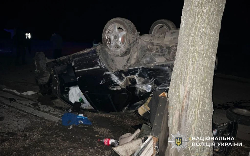 Смертельна ДТП на Кременчуччині: автомобіль Chery перекинувся у Глобинській громаді