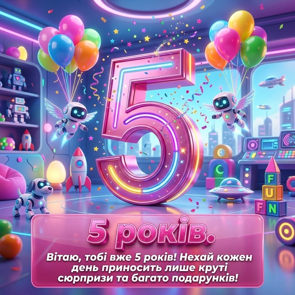 Найкращі привітання з 5-річчям дівчинці: вірші, проза та ідеї для свята