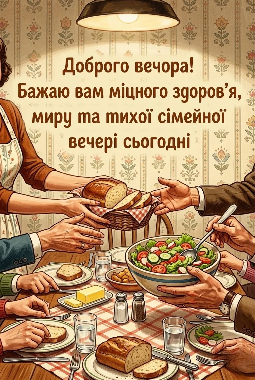 Доброго вечора: щирі побажання та найтепліші картинки для затишного відпочинку