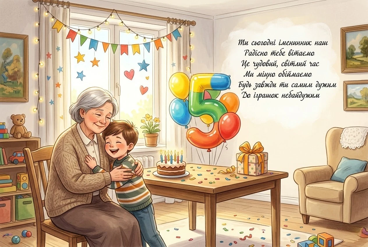 З днем народження, любий племіннику: найкращі привітання з 5-річчям