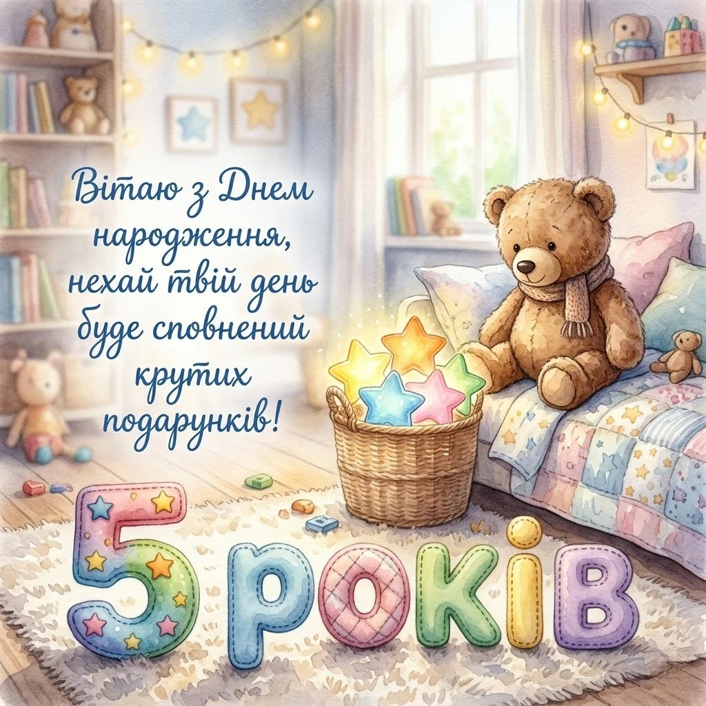 З днем народження, любий племіннику: найкращі привітання з 5-річчям