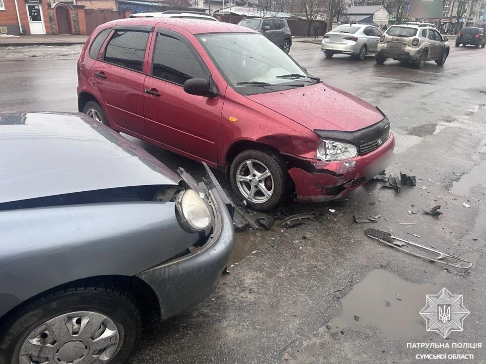 ДТП без поліції: на Харитоненка в Сумах роз’їхалися за європротоколом