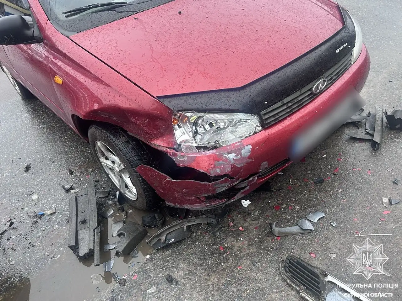 ДТП без поліції: на Харитоненка в Сумах роз’їхалися за європротоколом