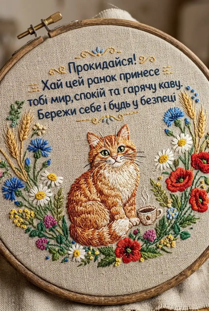 Доброго ранку котики та наймиліші картинки для затишного початку дня