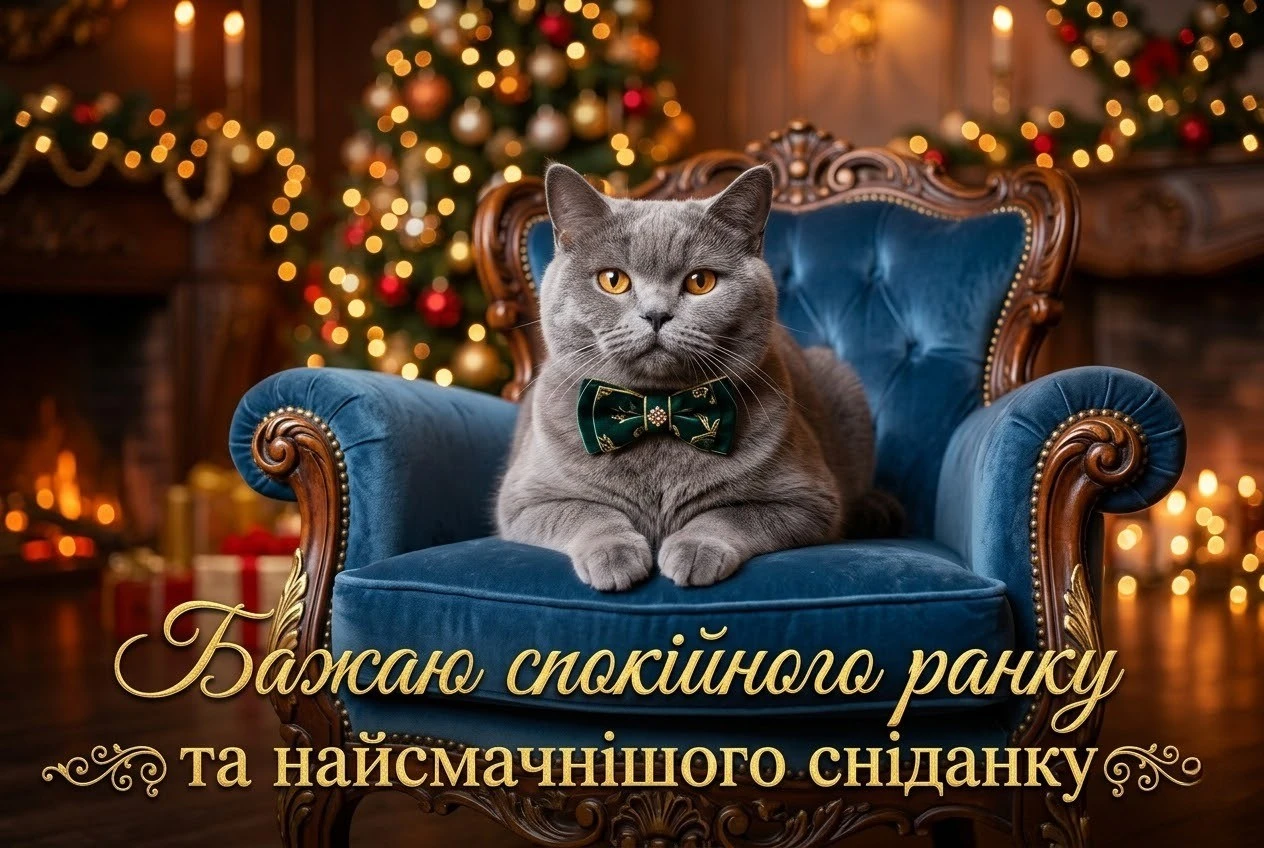Доброго ранку котики та наймиліші картинки для затишного початку дня