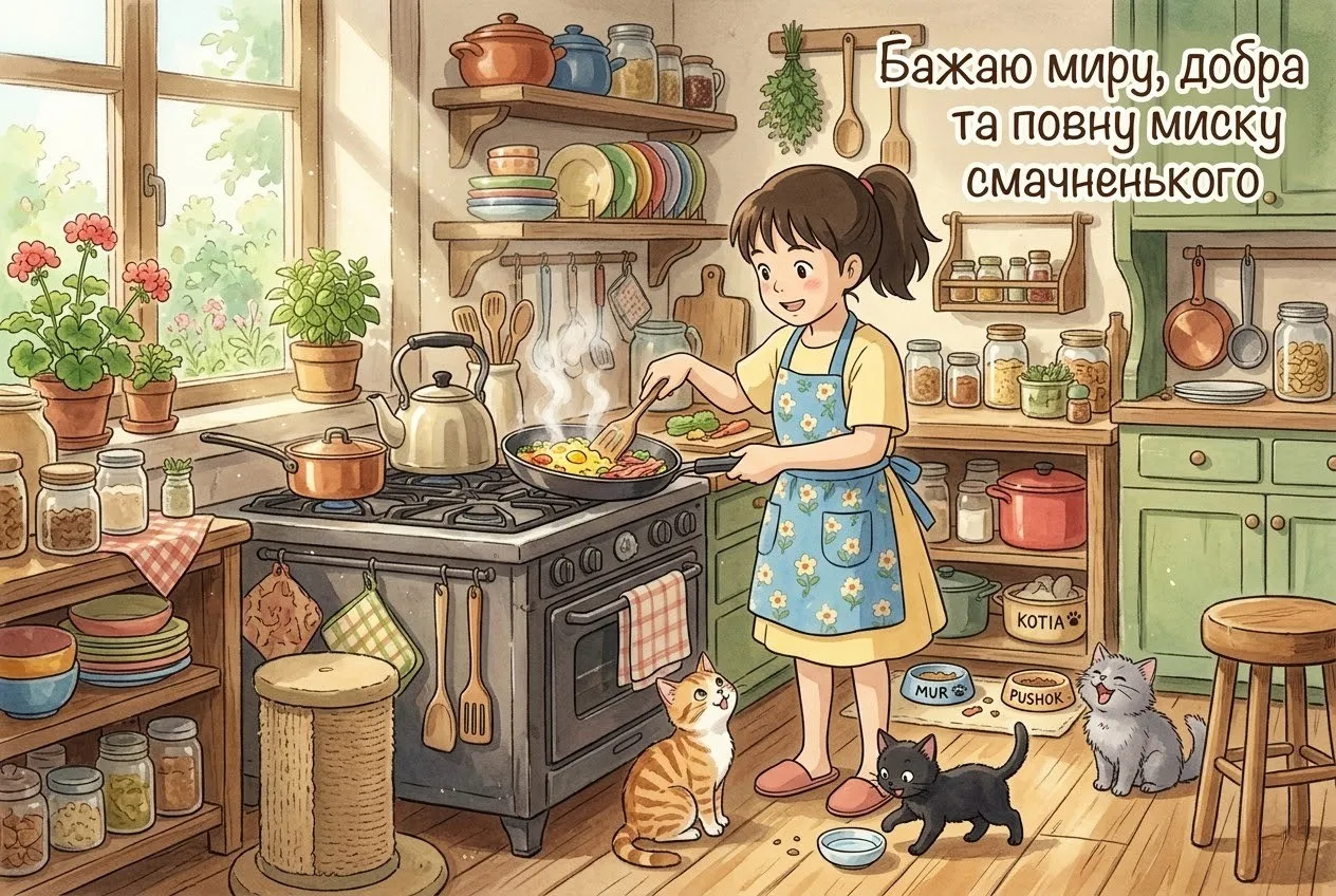 Доброго ранку котики та наймиліші картинки для затишного початку дня