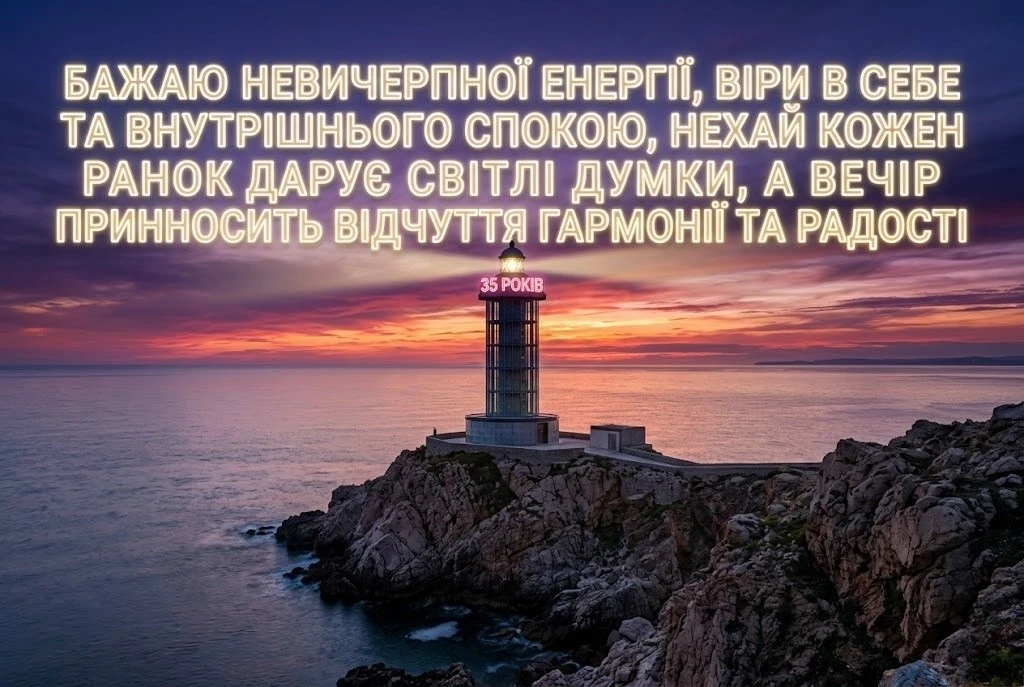 З ювілеєм 35 років чоловіку: найкращі привітання у віршах та прозі