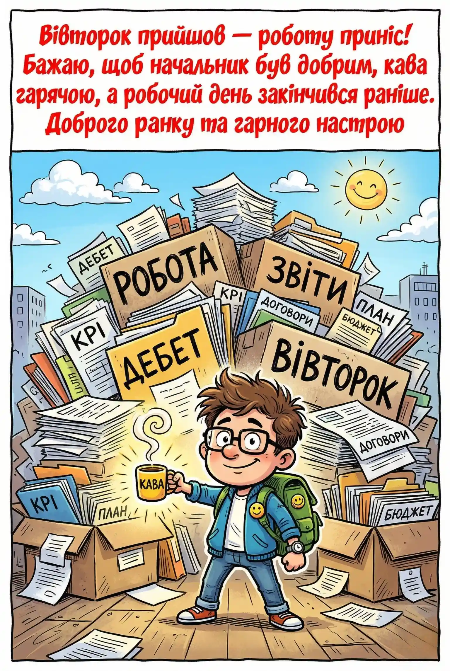 Доброго ранку вівторка: красиві картинки та душевні листівки для гарного настрою