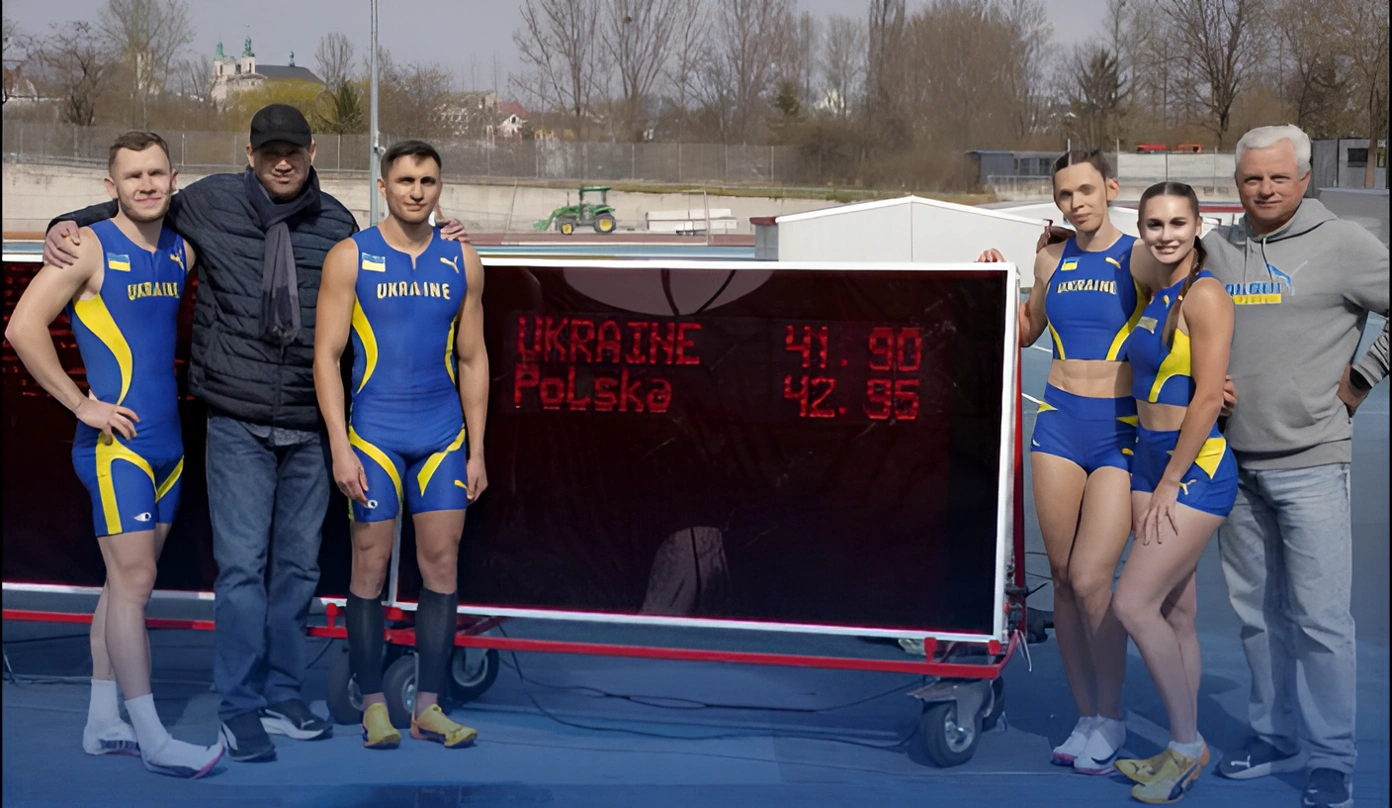 Українські легкоатлети переписали історію у польському Любліні