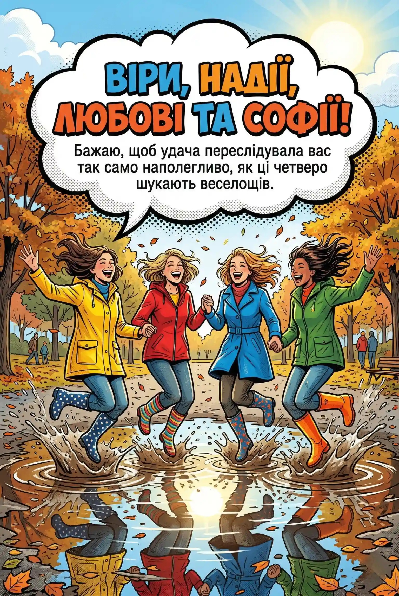 День ангела Віри, Надії, Любові та Софії: привітання для іменинниць
