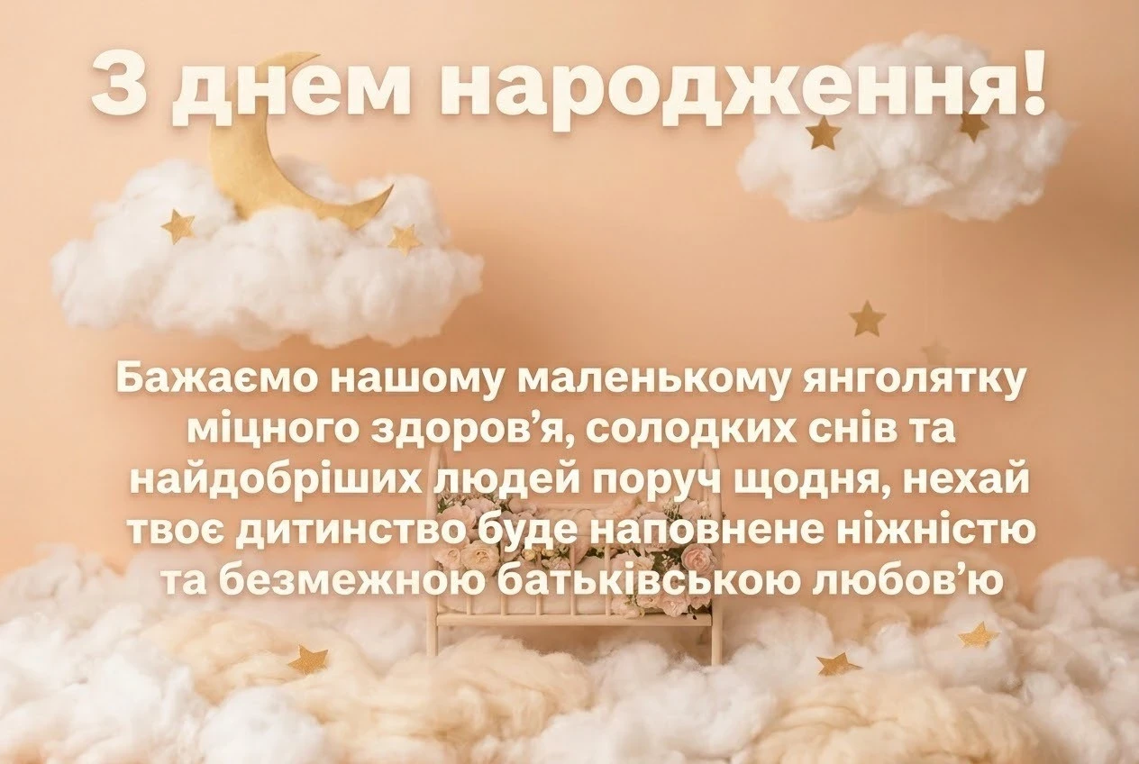 Найкрасивіші привітання з днем народження донечці на 4 роки